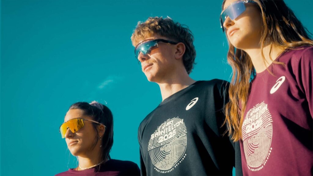 Textile de la prochaine ASICS SaintéLyon.