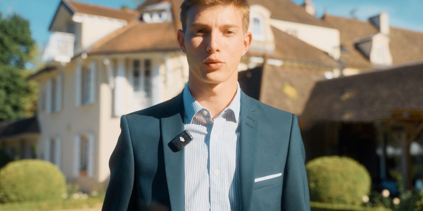 Romain Perrin, co-fondateur de 1Pulse, en interview lors de la soirée de lancement à Beaune en juin 2025